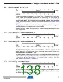 浏览型号ATMEGA48PA-AU的Datasheet PDF文件第138页