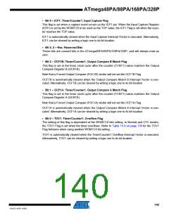 浏览型号ATMEGA48PA-AU的Datasheet PDF文件第140页