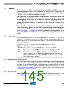 浏览型号ATMEGA48PA-AU的Datasheet PDF文件第145页