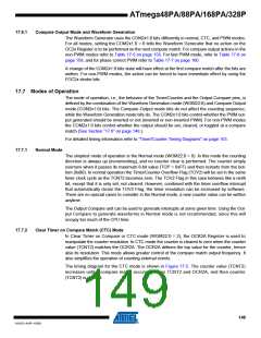 浏览型号ATMEGA48PA-AU的Datasheet PDF文件第149页