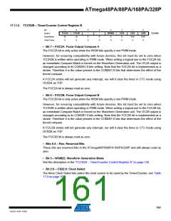 浏览型号ATMEGA48PA-AU的Datasheet PDF文件第161页