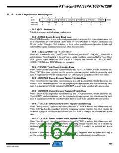 浏览型号ATMEGA48PA-AU的Datasheet PDF文件第164页