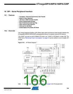 浏览型号ATMEGA48PA-AU的Datasheet PDF文件第166页
