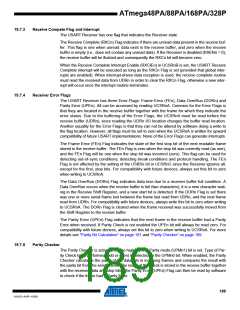 浏览型号ATMEGA48PA-AU的Datasheet PDF文件第189页