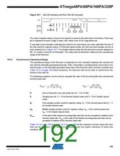 浏览型号ATMEGA48PA-AU的Datasheet PDF文件第192页