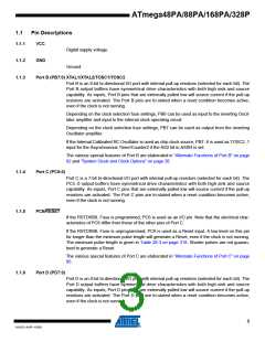 浏览型号ATMEGA48PA-AU的Datasheet PDF文件第3页