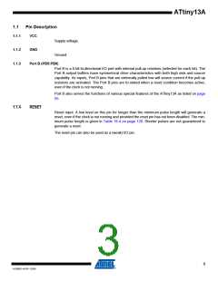 浏览型号ATTINY13A-SU的Datasheet PDF文件第3页