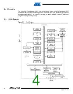 浏览型号ATTINY13A-SU的Datasheet PDF文件第4页