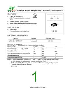 浏览型号BZT52C30的Datasheet PDF文件第1页