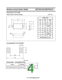 浏览型号BZT52C30的Datasheet PDF文件第4页