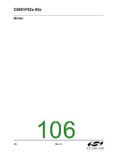 浏览型号C8051F530-IM的Datasheet PDF文件第106页