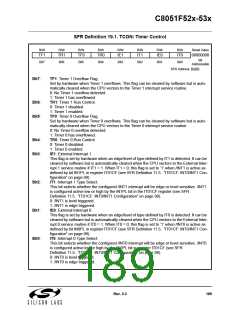 浏览型号C8051F530-IM的Datasheet PDF文件第189页