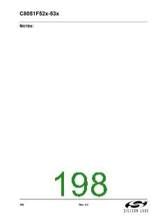 浏览型号C8051F530-IM的Datasheet PDF文件第198页