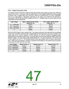 浏览型号C8051F530-IM的Datasheet PDF文件第47页