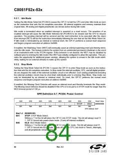 浏览型号C8051F530-IM的Datasheet PDF文件第84页