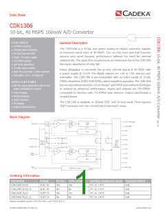 浏览型号CDK1306CTQ32的Datasheet PDF文件第1页