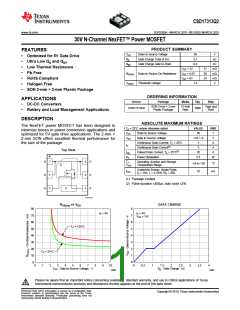 浏览型号CSD17313Q2的Datasheet PDF文件第1页