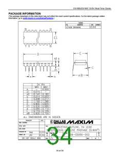 浏览型号DS1687-3的Datasheet PDF文件第34页