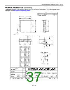 浏览型号DS1687-3的Datasheet PDF文件第37页