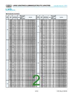 浏览型号ELXG500VSN332MR30S的Datasheet PDF文件第2页