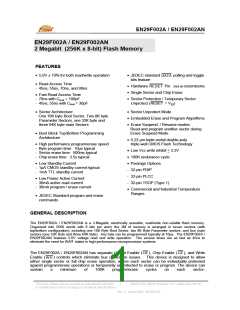 浏览型号EN29F002AT-70JI的Datasheet PDF文件第1页