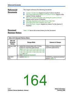 浏览型号EP2C50A15Q324C6ES的Datasheet PDF文件第164页