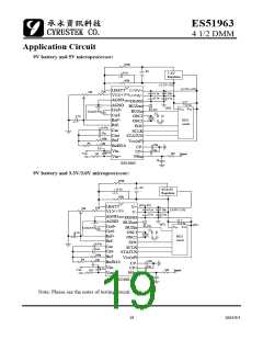 浏览型号ES51963的Datasheet PDF文件第19页