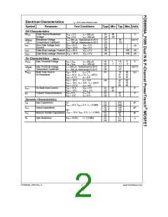 浏览型号FDS8958A_10的Datasheet PDF文件第2页