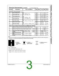 浏览型号FDS8958A_10的Datasheet PDF文件第3页
