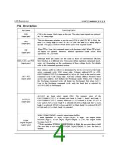 浏览型号GM72V66841CT的Datasheet PDF文件第4页