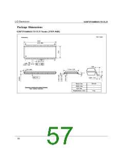浏览型号GM72V66841CT的Datasheet PDF文件第57页