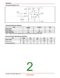 浏览型号HD74LS08P的Datasheet PDF文件第2页