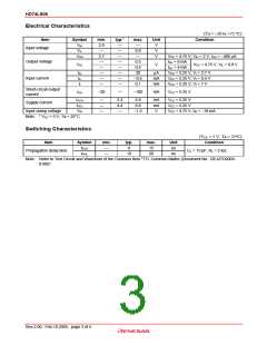 浏览型号HD74LS08P的Datasheet PDF文件第3页