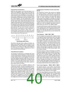 浏览型号HT48R063的Datasheet PDF文件第40页