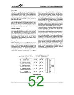 浏览型号HT48R063的Datasheet PDF文件第52页