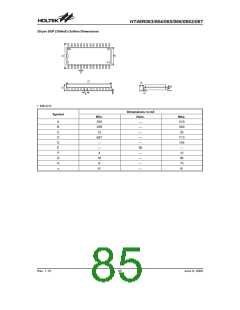 浏览型号HT48R063的Datasheet PDF文件第85页