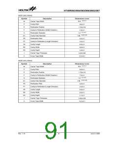 浏览型号HT48R063的Datasheet PDF文件第91页