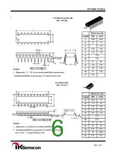 浏览型号IN74HCT245AN的Datasheet PDF文件第6页