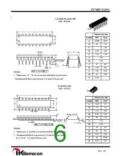 浏览型号IN74HCT245A的Datasheet PDF文件第6页