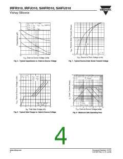 浏览型号IRFR310的Datasheet PDF文件第4页