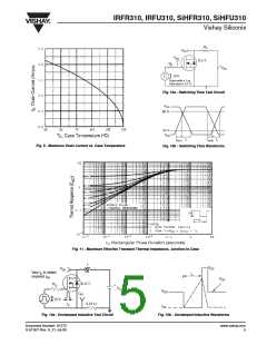 浏览型号IRFR310的Datasheet PDF文件第5页