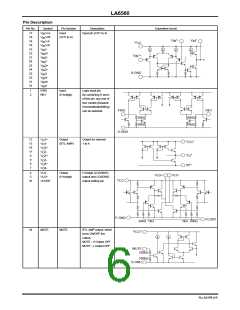 浏览型号LA6560的Datasheet PDF文件第6页
