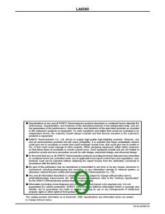 浏览型号LA6560的Datasheet PDF文件第9页