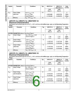 浏览型号LM2575S-ADJEP的Datasheet PDF文件第6页