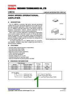 浏览型号LM318的Datasheet PDF文件第1页