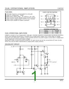 浏览型号LM358的Datasheet PDF文件第1页
