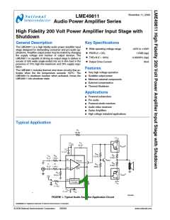 浏览型号LME49811的Datasheet PDF文件第1页