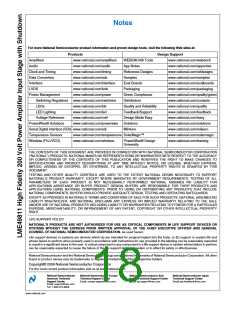 浏览型号LME49811的Datasheet PDF文件第18页