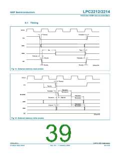 浏览型号LPC2214FBD144/00的Datasheet PDF文件第39页