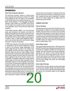 浏览型号LTC3101EUF-PBF的Datasheet PDF文件第20页